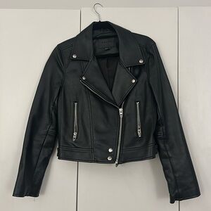Blank NYC Leather Moto Jacket